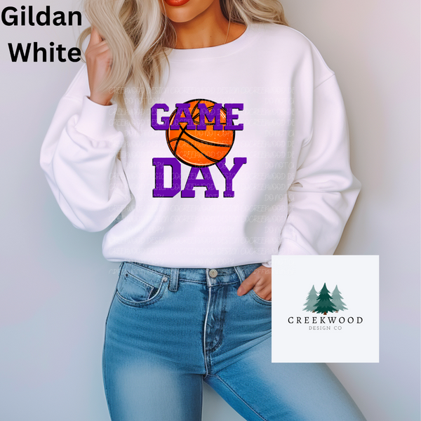 Gameday Basketball Purple