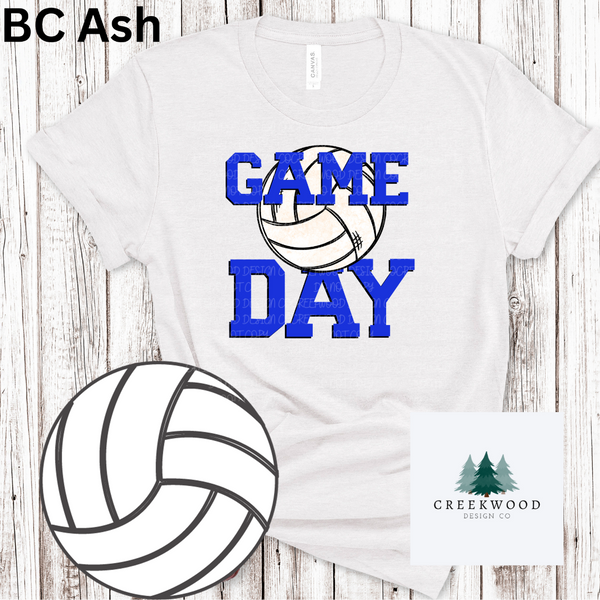 Game Day Volleyball Royal Blue