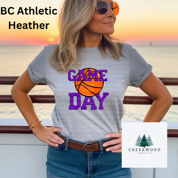 Gameday Basketball Purple