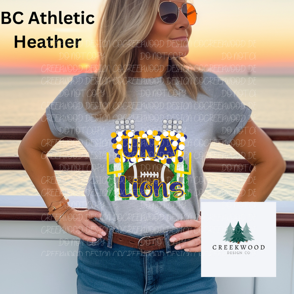 UNA Lions FOOTBALL Adult tee