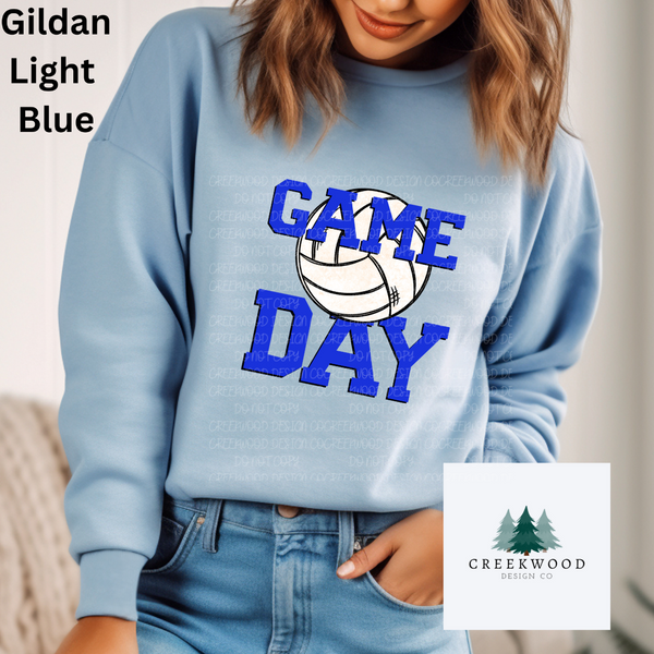 Game Day Volleyball Royal Blue