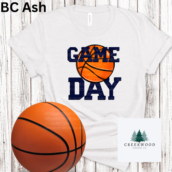 Game Day Basketball Navy