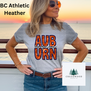 Auburn Faux Sequin/Embroidery Design