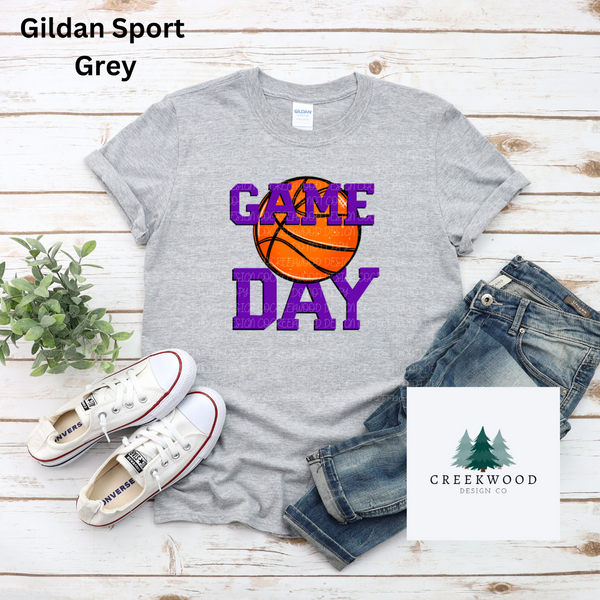 Gameday Basketball Purple