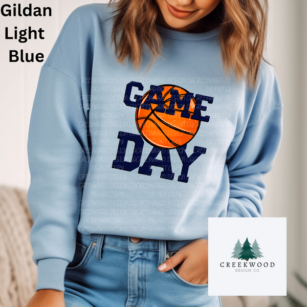 Game Day Basketball Navy