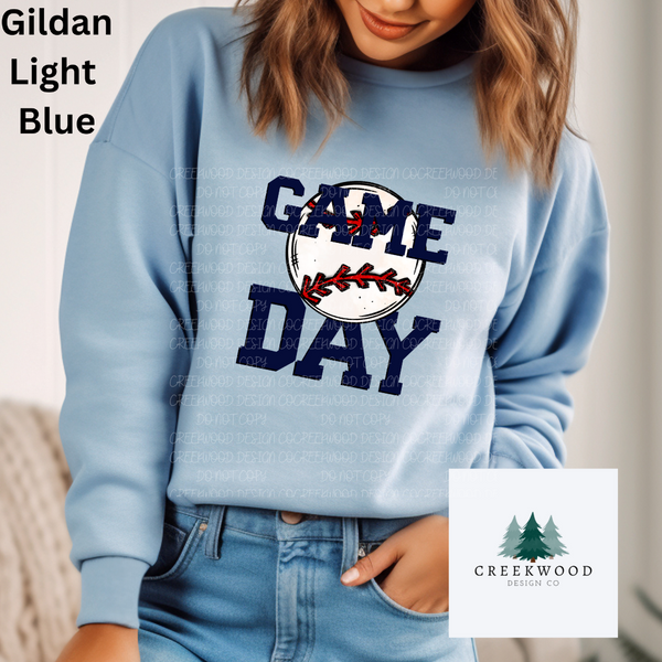 Game Day Baseball Navy