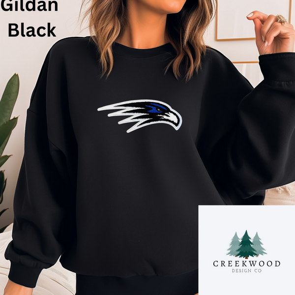 Florence Falcon Chenille Patch Sweatshirt