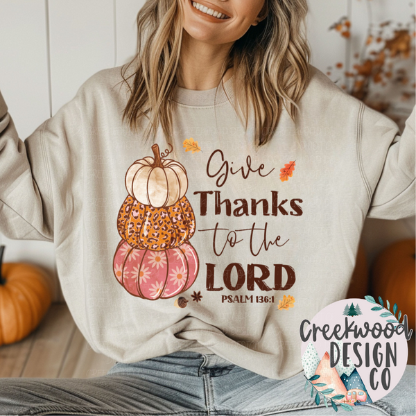 Give Thanks to the Lord