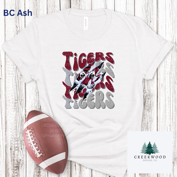 Tigers Wave Design