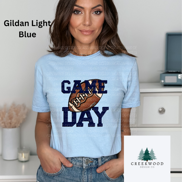 Game Day Football Navy