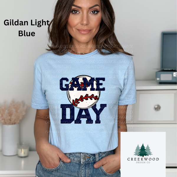 Game Day Baseball Navy