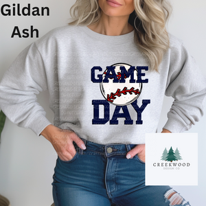 Game Day Baseball Navy