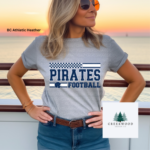 Pirates Football Checker Design