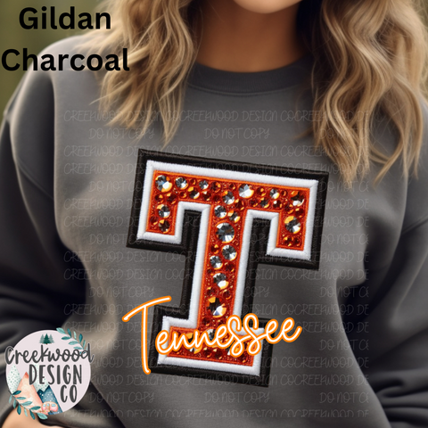 Tennessee Faux Jeweled Design