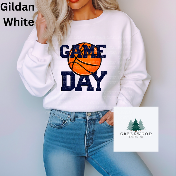 Game Day Basketball Navy