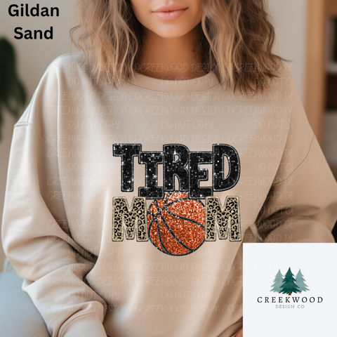 Tired Basketball Mom