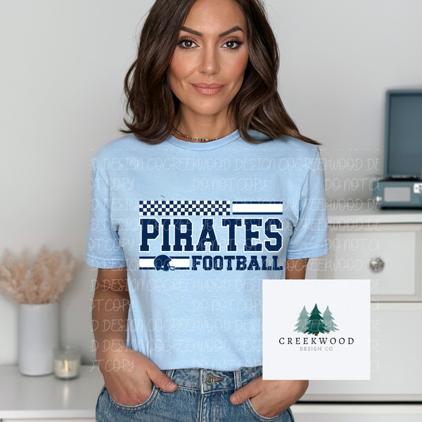 Pirates Football Checker Design