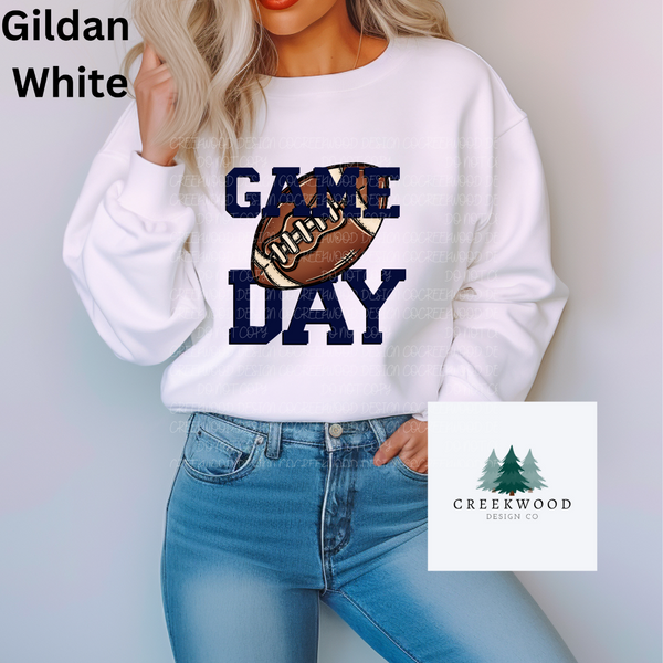 Game Day Football Navy