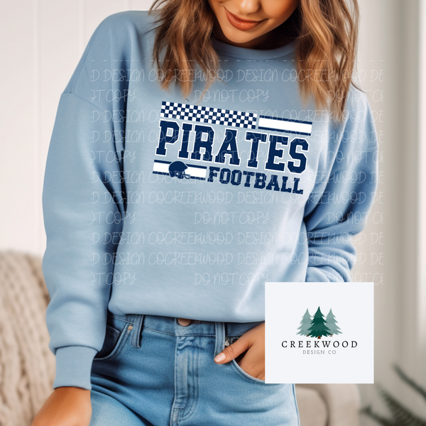 Pirates Football Checker Design