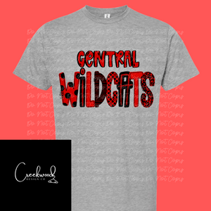 Central Wildcats Tee