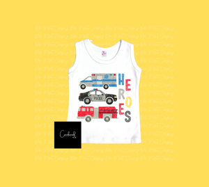 Heroes Trio Tee/Tank-SD