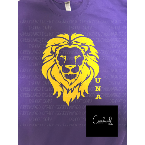 UNA LION Purple Sweatshirt