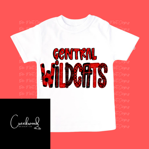 Central Wildcats Kid design