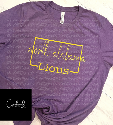 North Alabama Lions Tee