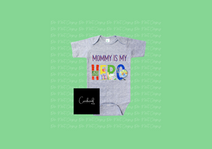 Teacher Hero Mommy/Daddy Onesie