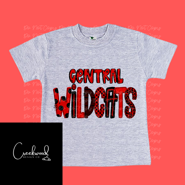 Central Wildcats Kid design