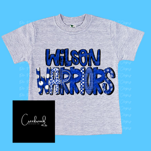 Wilson Warriors Kid design