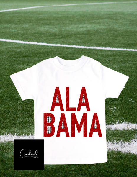 Alabama Tee Kid design