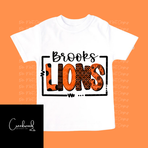 Brooks Lions Kid Tee