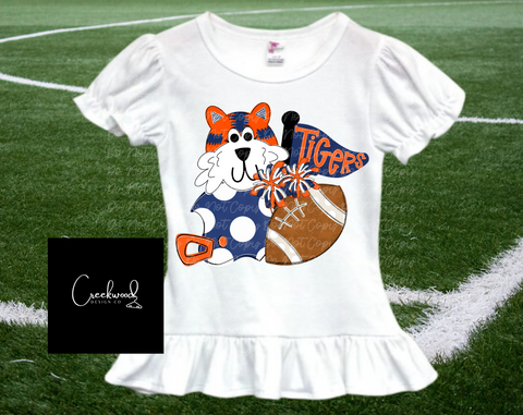 Auburn Football Kid design