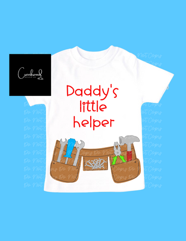 Daddy's Little Helper Kid design