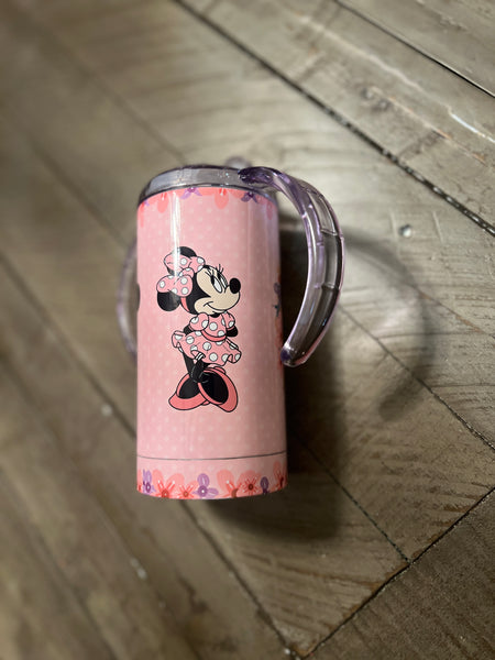 Minnie Mouse Personalized Sippy Cup/Tumbler-SD